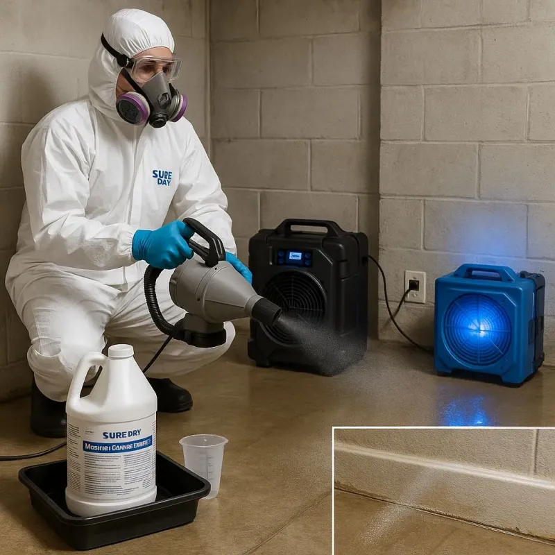Sanitization and Odor Removal process in Midland, TX