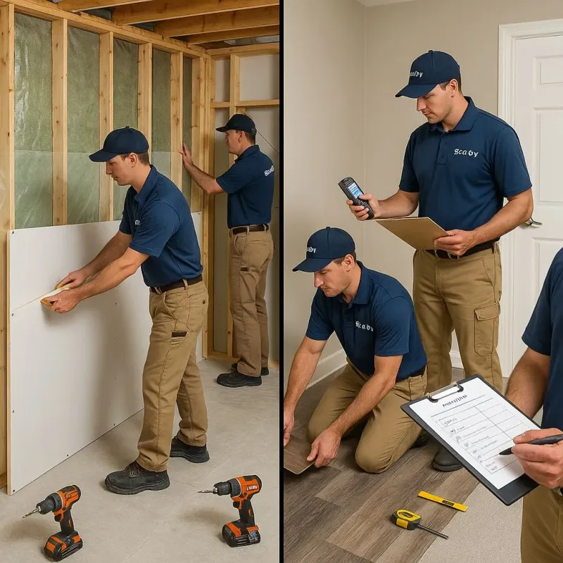 Repairs and Reconstruction process in Midland, TX