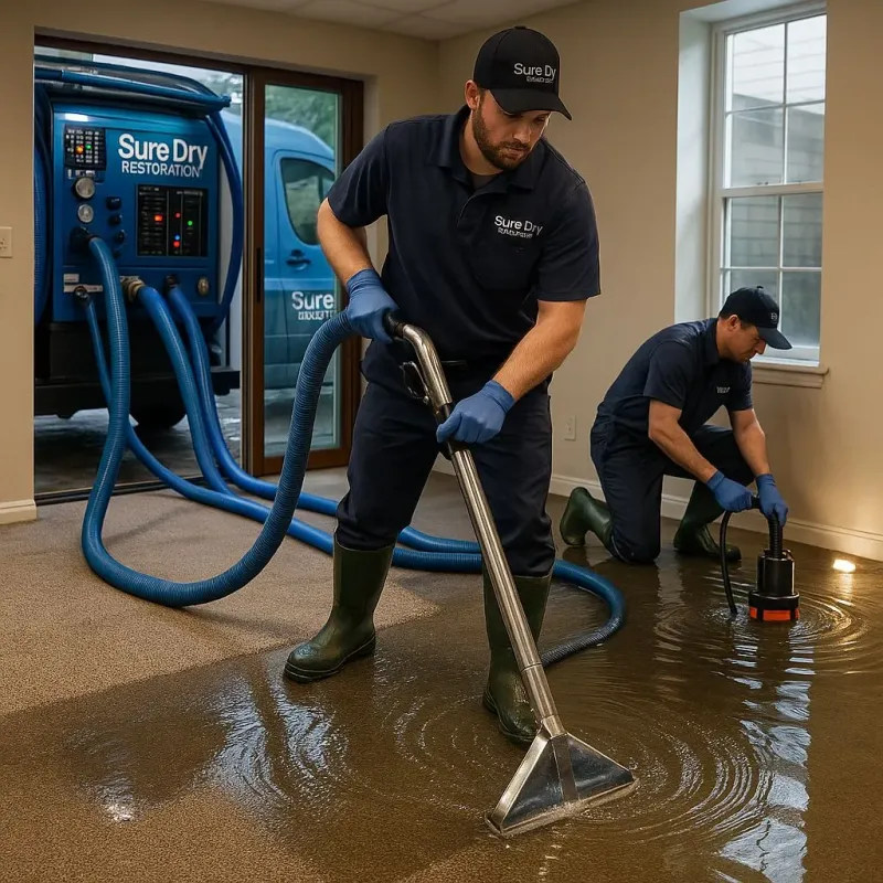 Water Extraction and Removal process in Midland, TX
